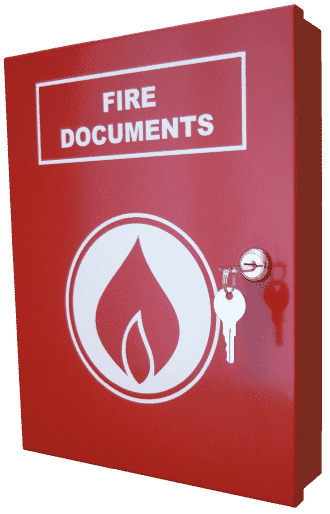 [ITM003333] Fire Document Box