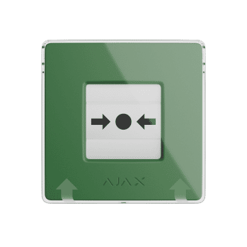 [ITM004397] Ajax Manual Call Point (Green) - 87639.171.NC1