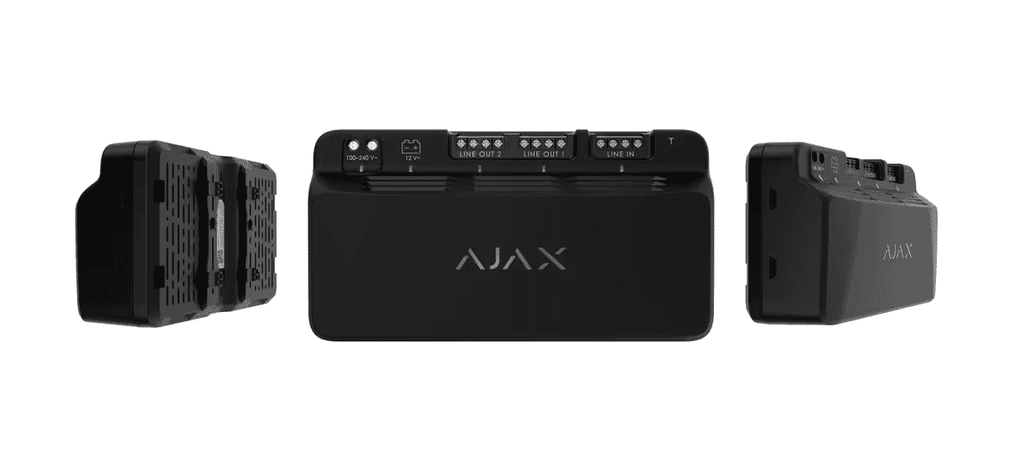 Ajax Superior LineSupply (75W) Fibra Black - 117732.181.BL1