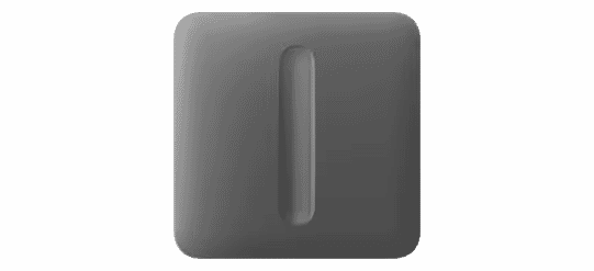 Ajax SoloButton Dimmer Grey - 98610.257.GR1