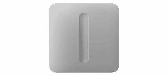 Ajax SoloButton Dimmer Fog - 98608.257.FG1
