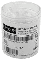 [ITM006619] HAY-RJ45CAT6-T100